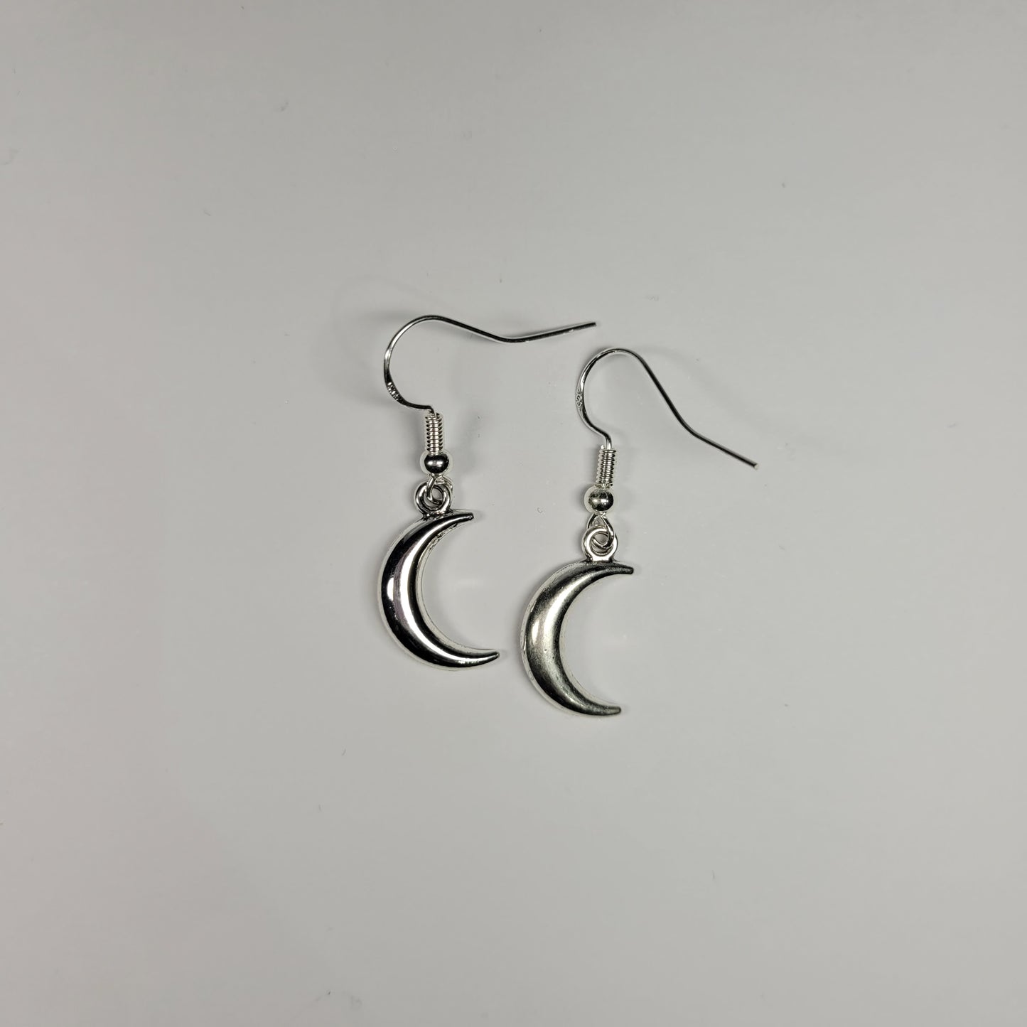 Silver Moon Earrings