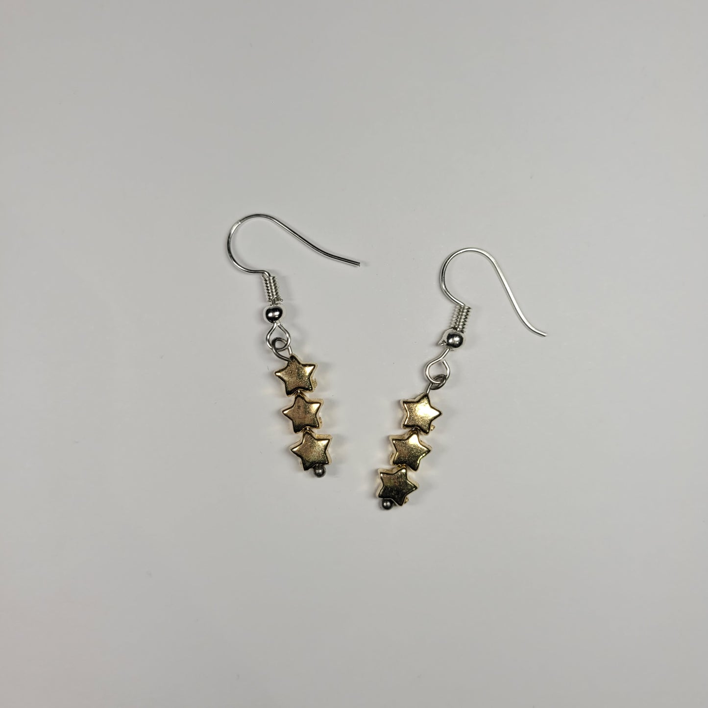 Gold Star Earrings