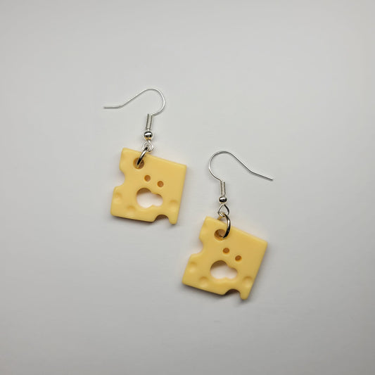 Cheese Earrings