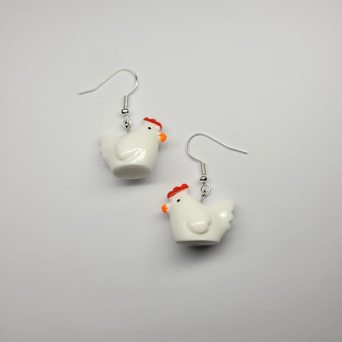 Chicken Earrings