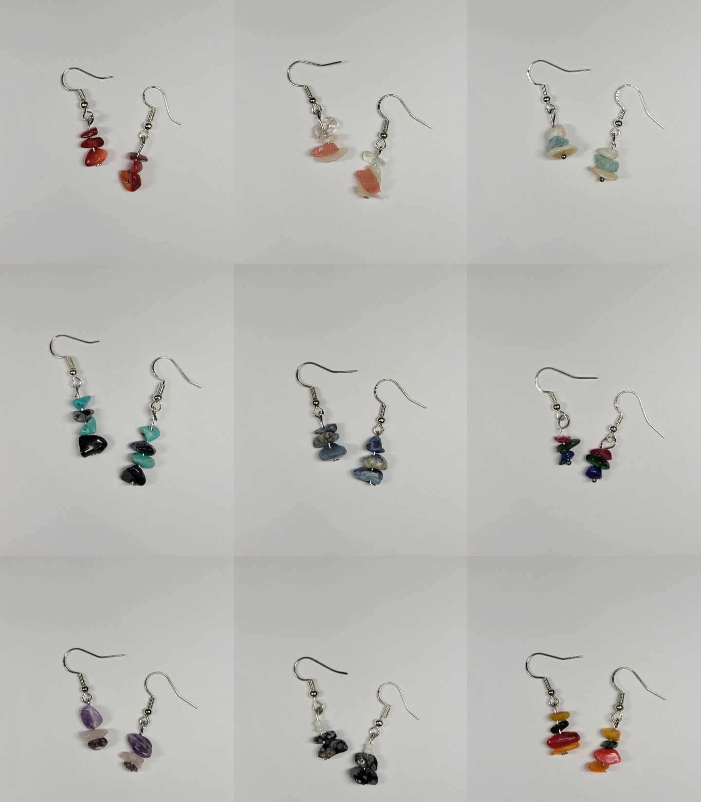 Glass Crystal Earrings