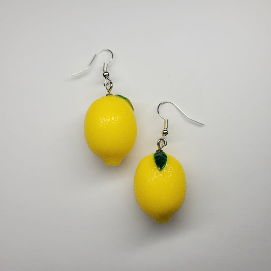 Lemon Earrings - Large