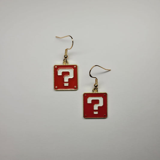 Mystery Block Earrings