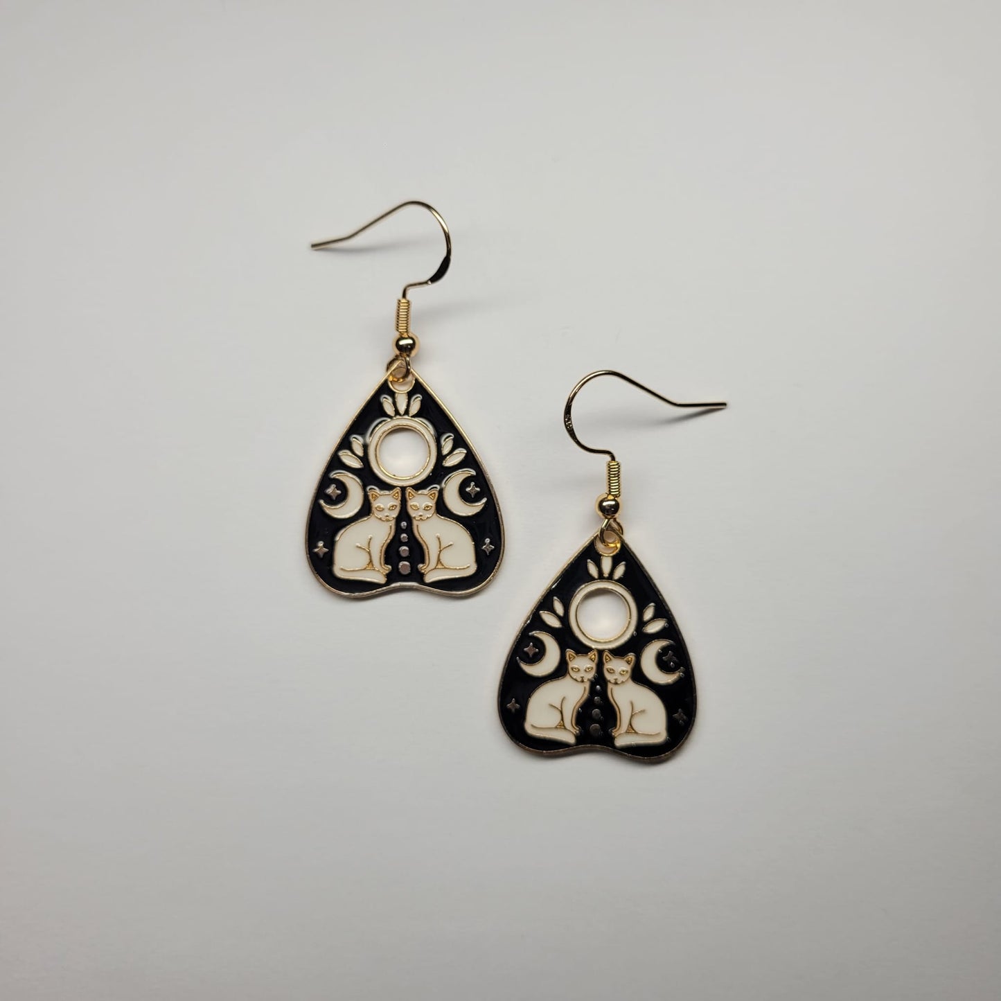 Ouija Planchette Earrings