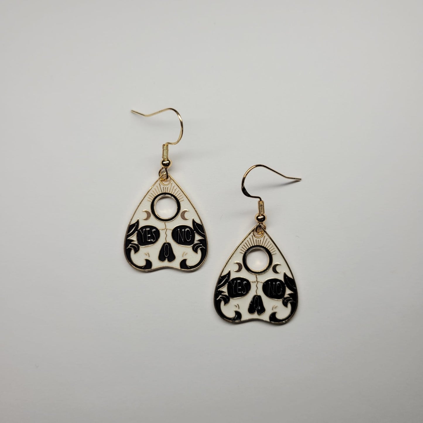 Ouija Planchette Earrings