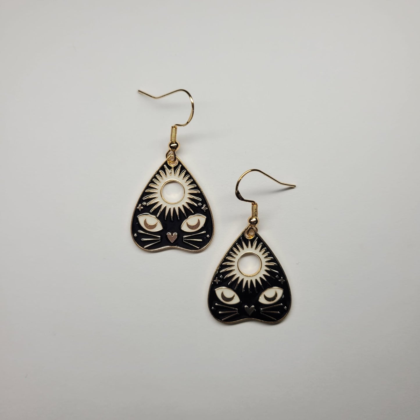 Ouija Planchette Earrings