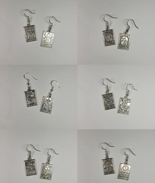 Tarot Card Earrings